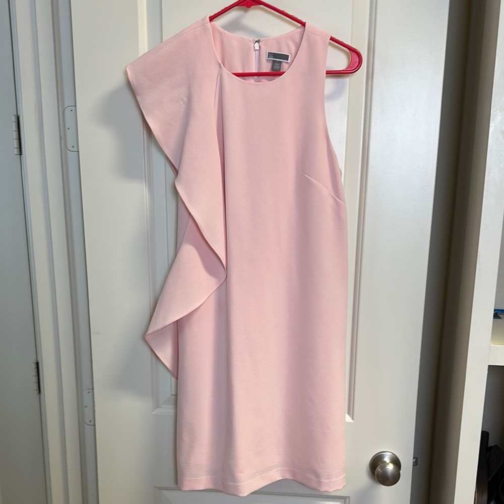 Chelsea28 Light Pink Asymmetrical Dress